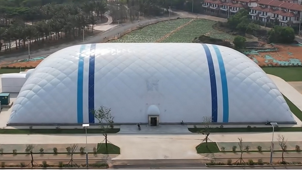 破风而立，智造未来!海南新增一座气膜羽毛球馆
